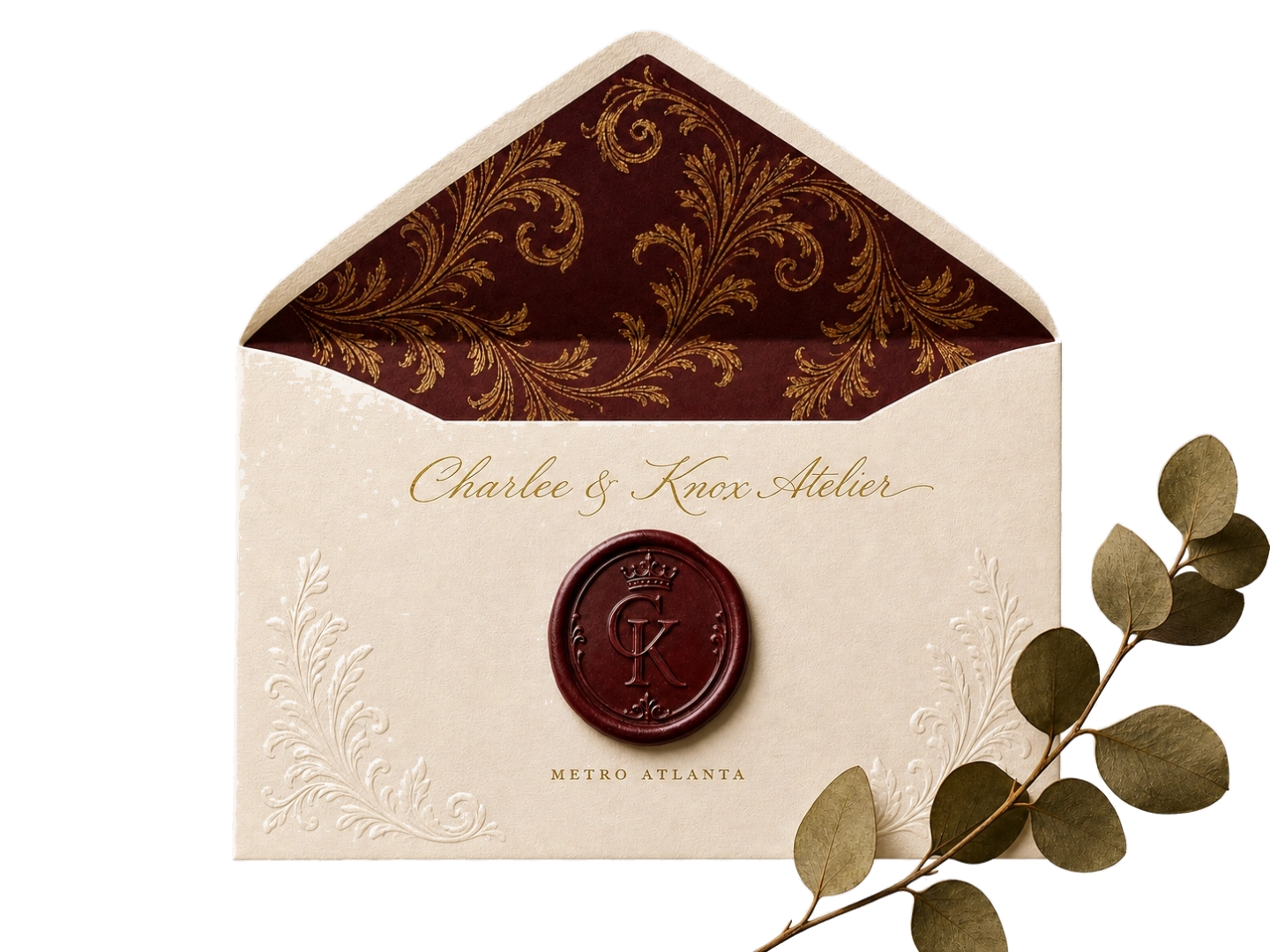 Charlee & Knox Atelier envelope