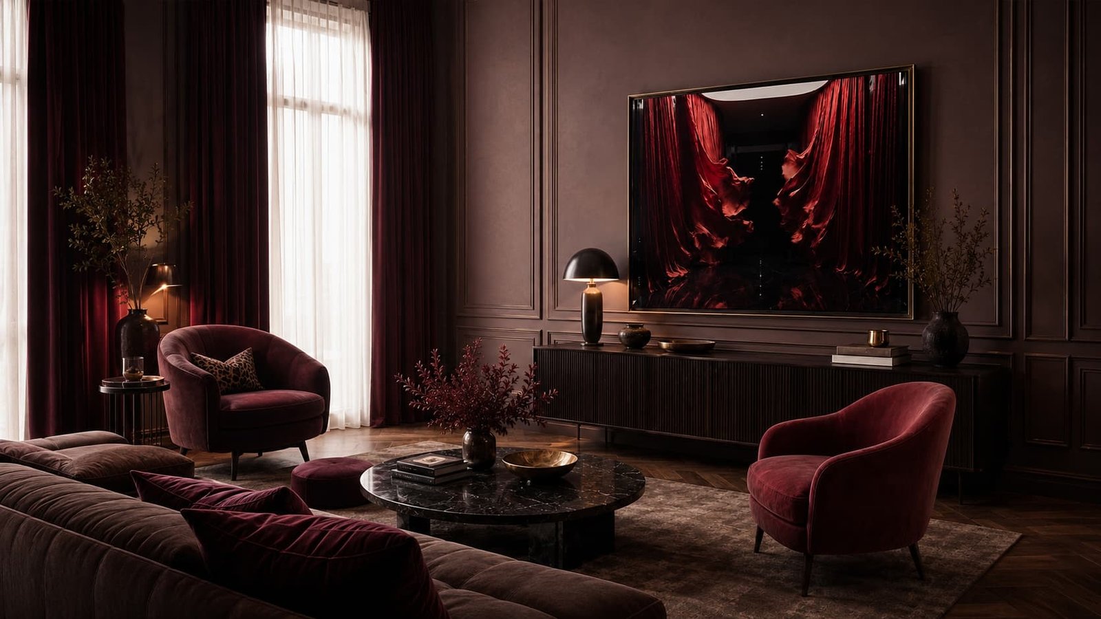 Charlee & Knox Atelier brand mood board with heritage textures