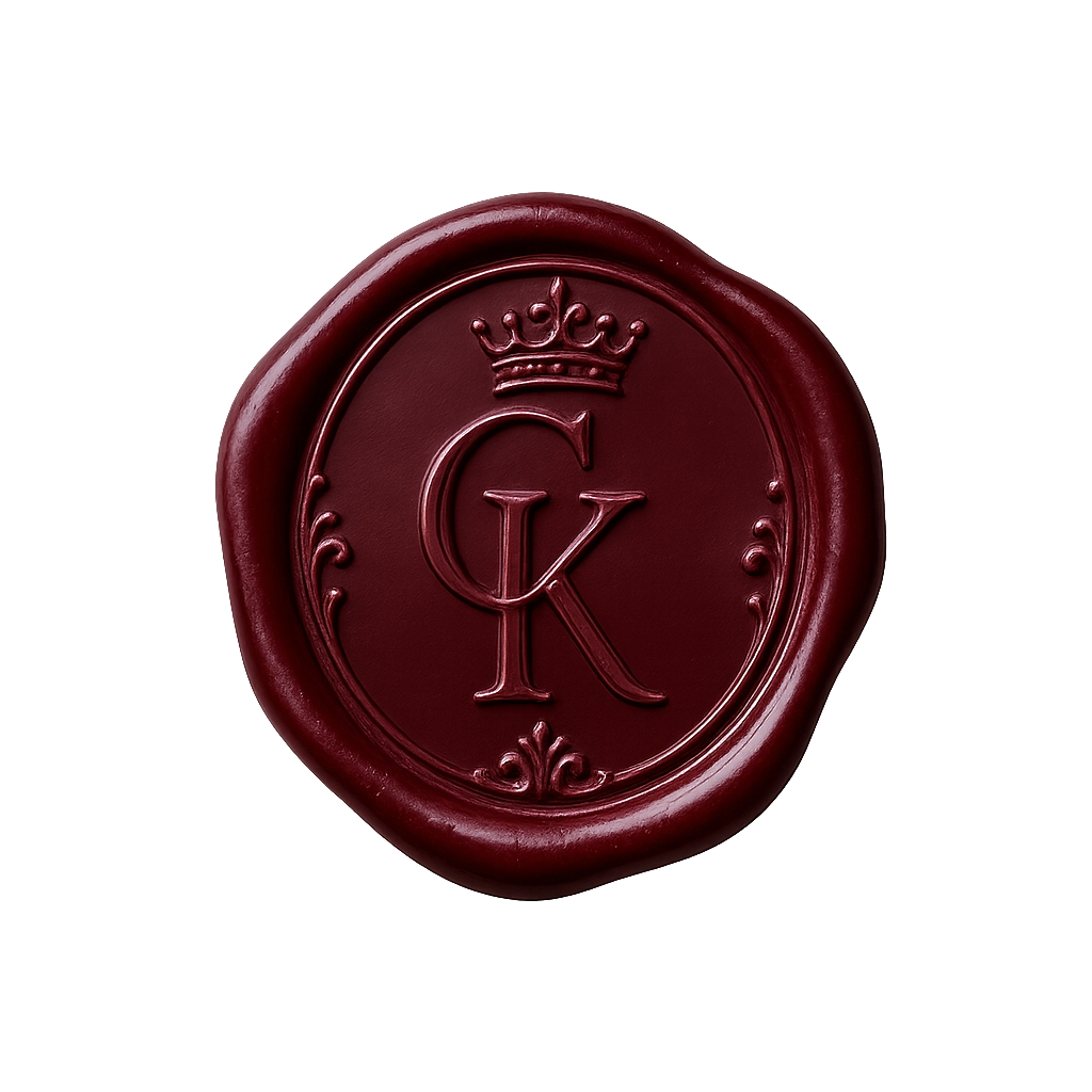 CK wax seal